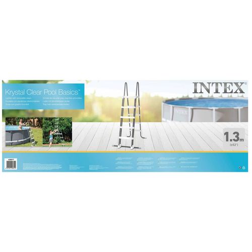 Intex sigurnosne ljestve za bazen s 5 stepenica 132 cm slika 5