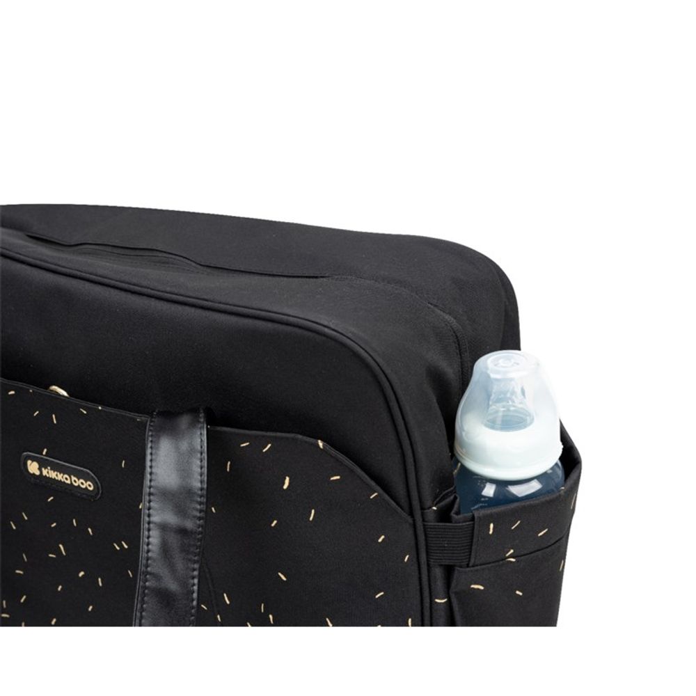 Kikka Boo Torba za mamu Chelsea Confetti, Black slika 8