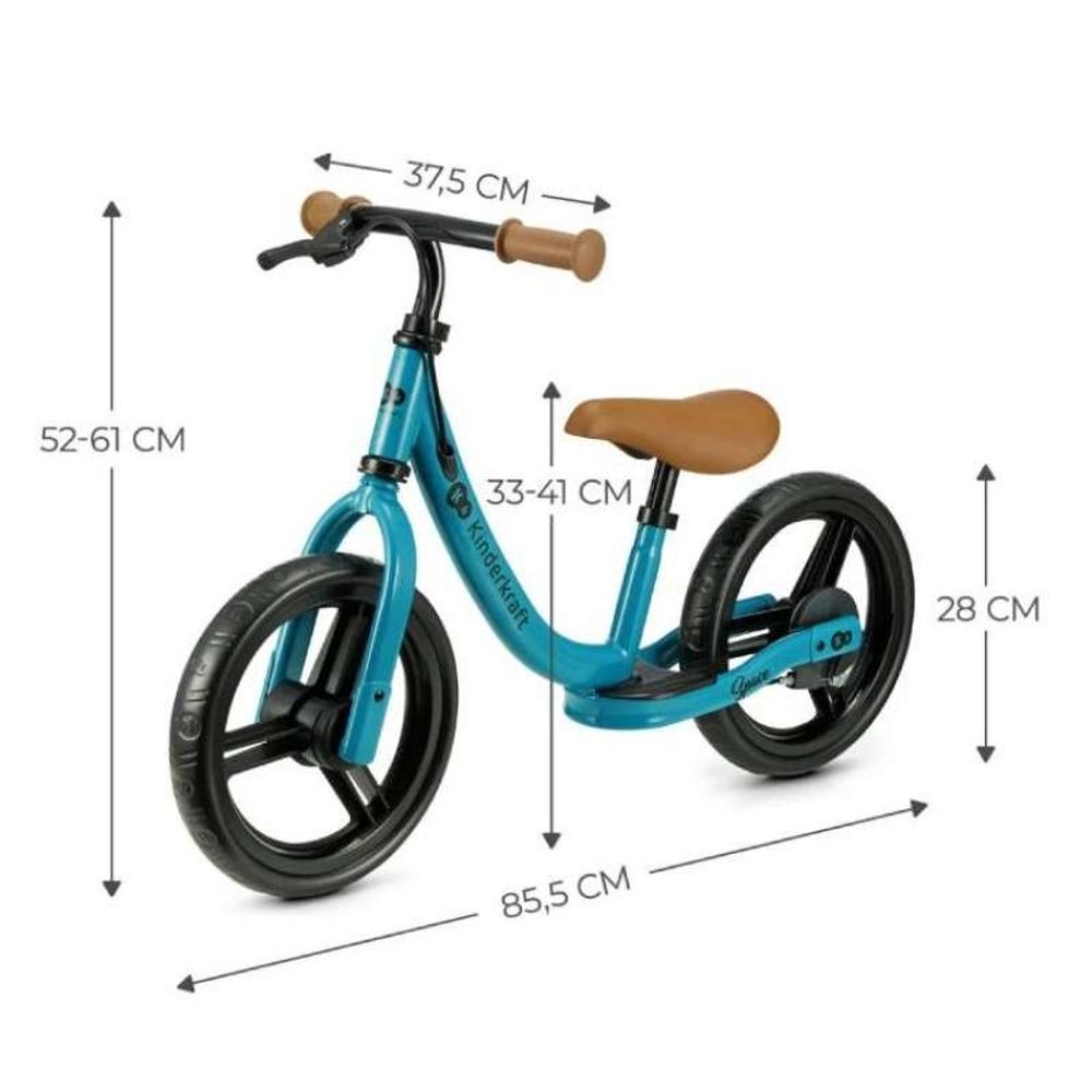 Kinderkraft Balans bicikl Space, Blue slika 5