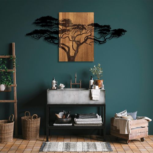 Wallity Drvena zidna dekoracija, Acacia Tree - 329 slika 3