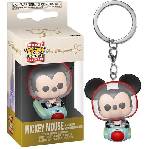 WDW50 POP! Keychain - Mickey at the Space slika 1