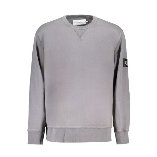 CALVIN KLEIN MEN'S GRAY ZIPLESS SWEATSHIRT slika 1