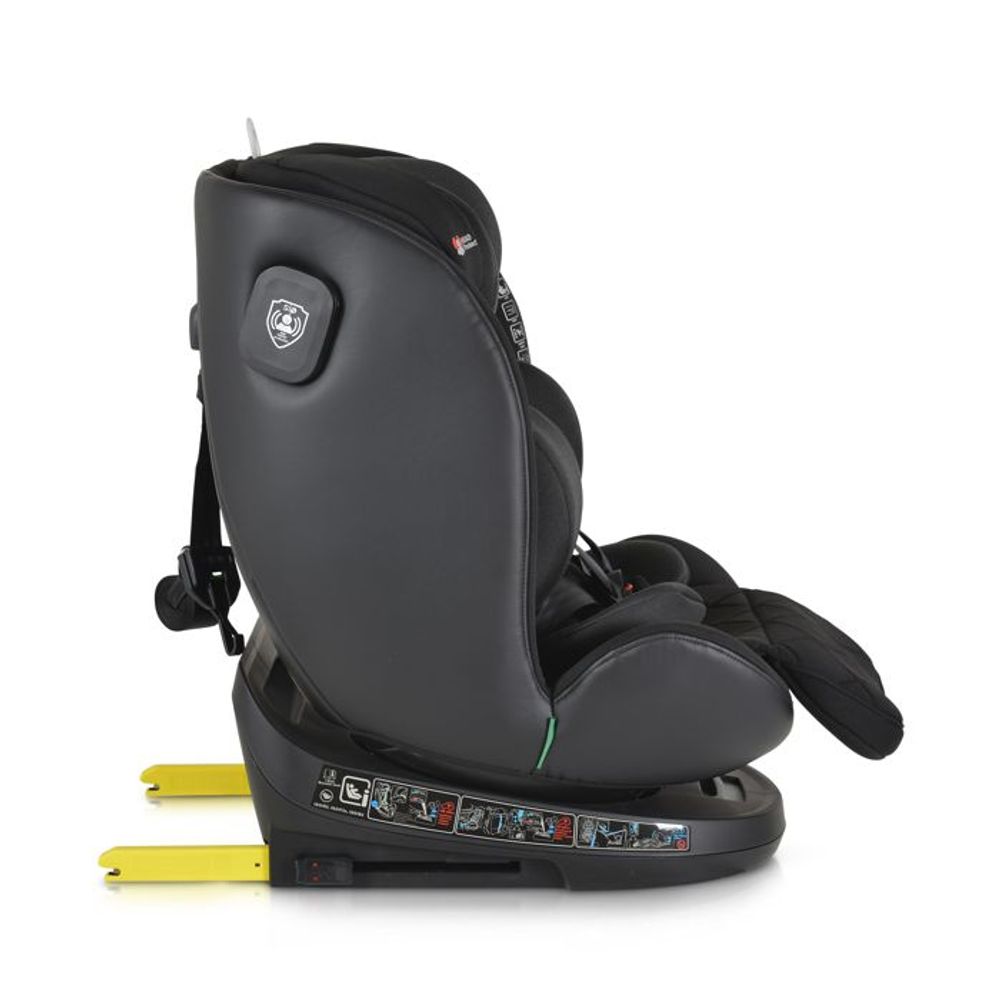 Cangaroo Rotirajuća autosjedalica Castor 40-150cm Isofix, Black slika 5