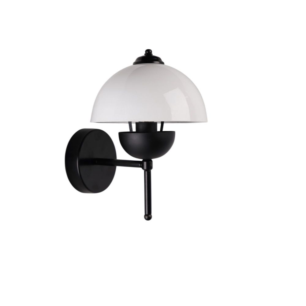 Opviq Zidna lampa 028, bijela, crna slika 2