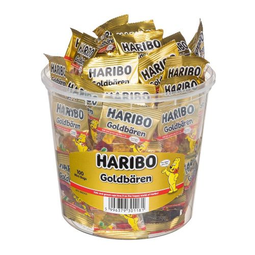 Haribo Gumeni Bomboni Medeki 1 kg (100 kom x 10 g) slika 1