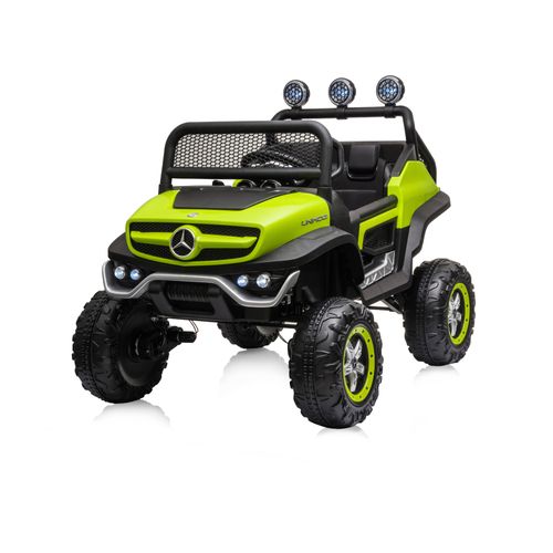 Mercedes auto na akumulator OffRoad Unimog Green slika 1