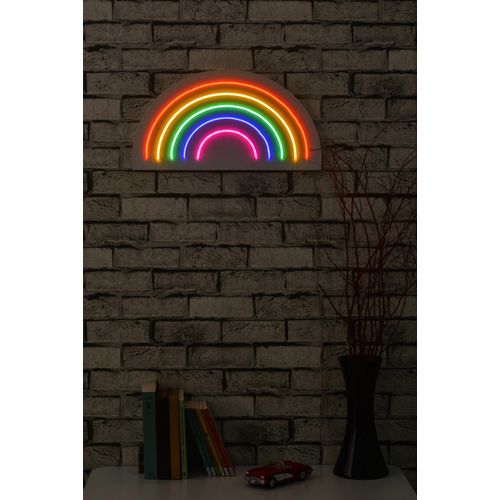 Wallity Rainbow - Višebojno Dekorativno Plastično LED Osvetljenje slika 3