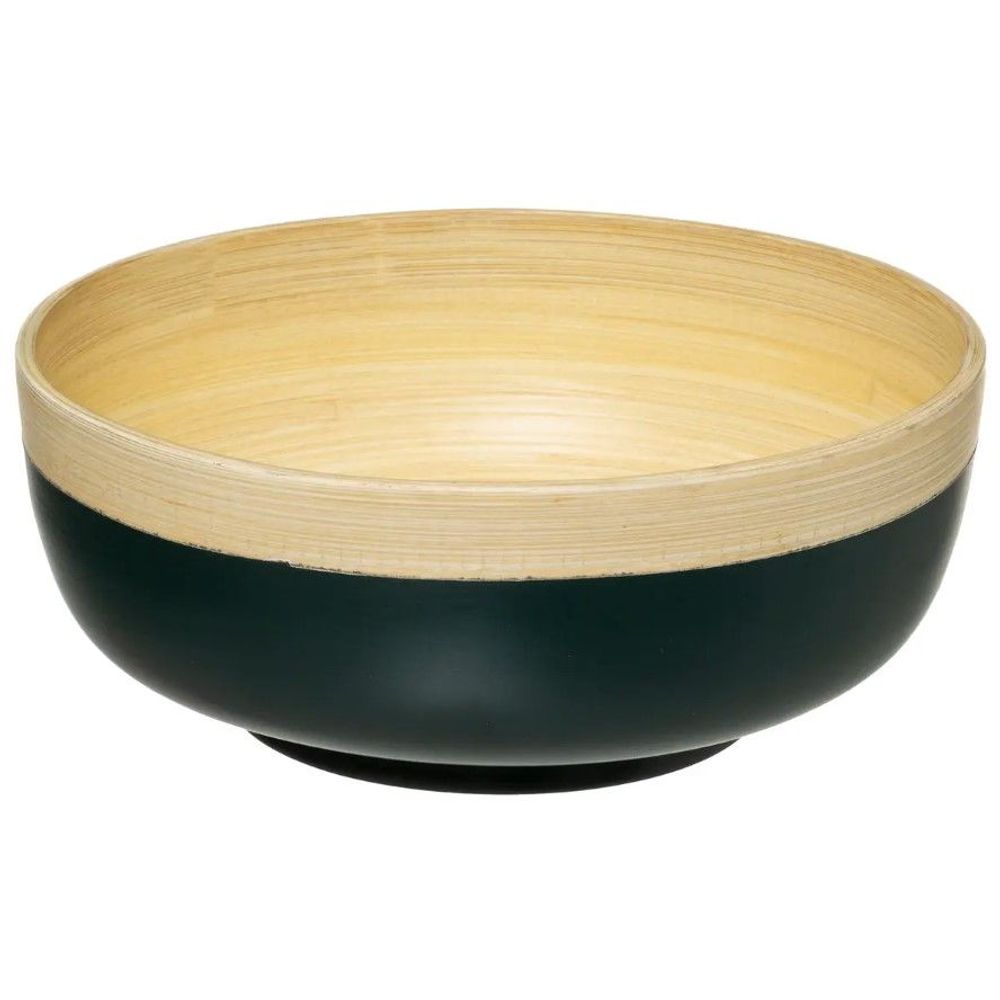 FIVE zdjela MODERN - 20x7,5 cm - bambus - petrolej slika 1