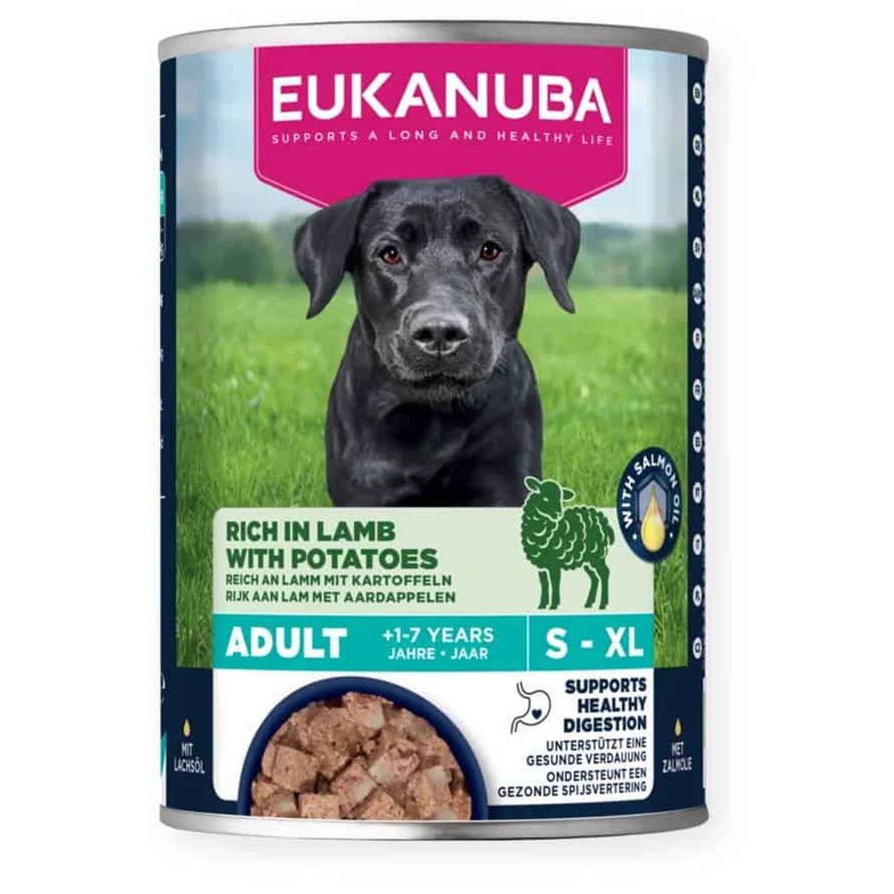 EUKANUBA Adult konzerva bogata janjetinom i krumpirom 400g slika 1