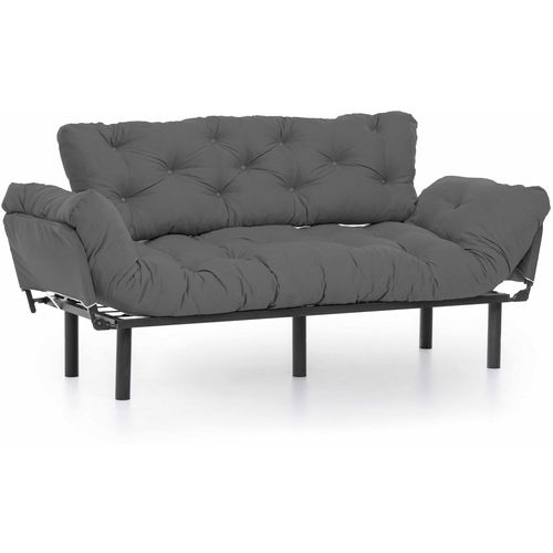 Atelier Del Sofa Trosjed na razvlačenje, Sivo, Nitta Triple - Grey slika 11