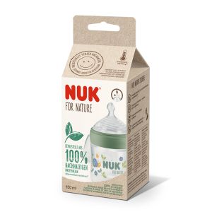 NUK plastična bočica For Nature bočica 150ml temp S multicolor 10215365