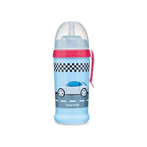 Canpol Babies Non-Spill Sportska Solja Racing Cars - Dark Blue 56/516 slika 1