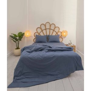 Pacifico - Navy Blue Navy Blue Single Quilt Cover Set