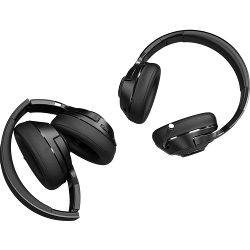 LORGAR Noah 500, Wireless Gaming headset with microphone, JL7006, BT 5.3, battery life up to 58 h (1000mAh), USB (C) charging cable (0.8m), 3.5 mm AUX cable (1.5m), size: 195*185*80mm, 0.24kg, black slika 4