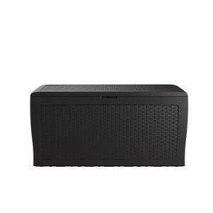 KeTer Samoa Rattan Box vrtni spremnik 270L graphite