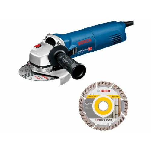 Bosch Ugaona brusilica GWS 1400 + dijamantska rezna ploča 0615990N1V slika 1