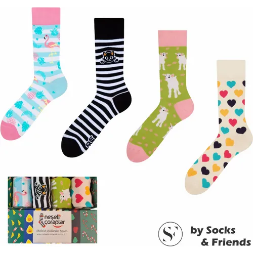Socks & Friends Set Čarapa 4/1 Girly slika 2