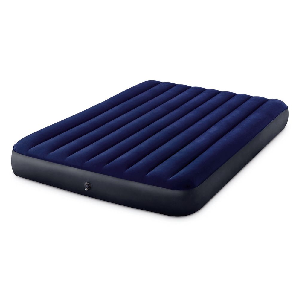INTEX madrac na napuhavanje 203 x 152cm plavi slika 1