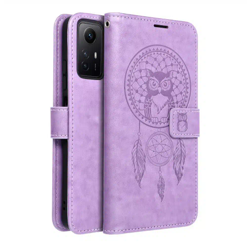 MEZZO Book case preklopna torbica za XIAOMI Redmi Note 12S dream catcher ljubičasta slika 2