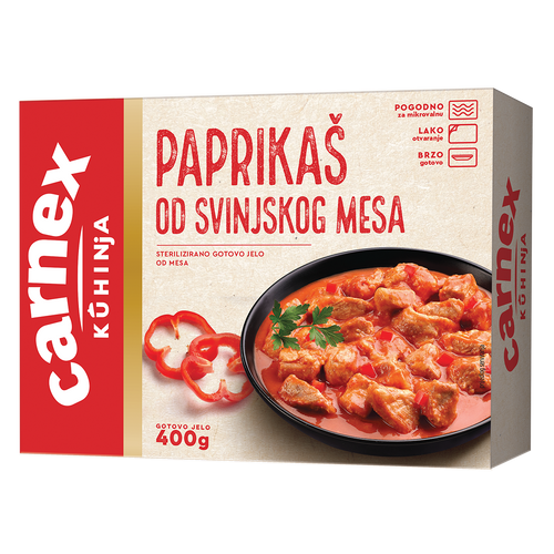 Carnex Svinjski paprikaš 400g slika 1