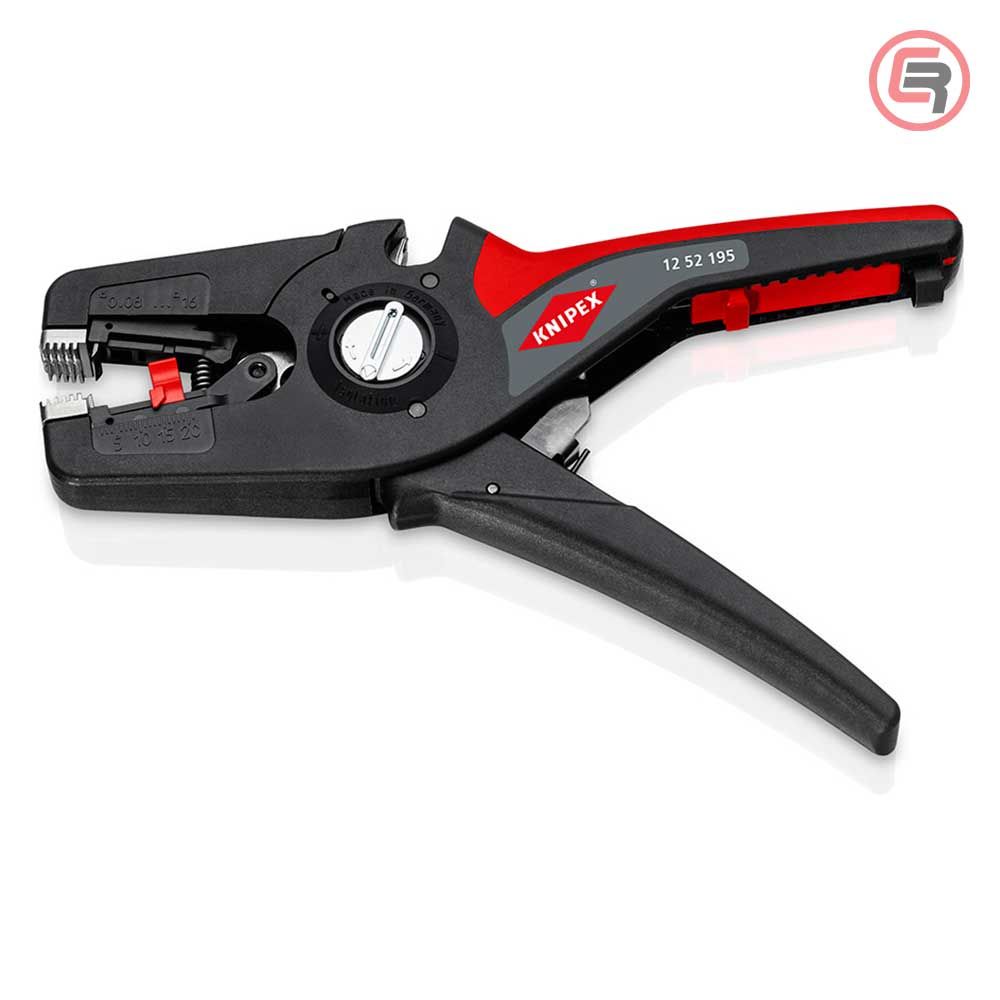Knipex Kliješta Za Skidanje Izolacije PreciStrip16 / 0,08-16,0 mm2 Automatska - 12 52 195 slika 2