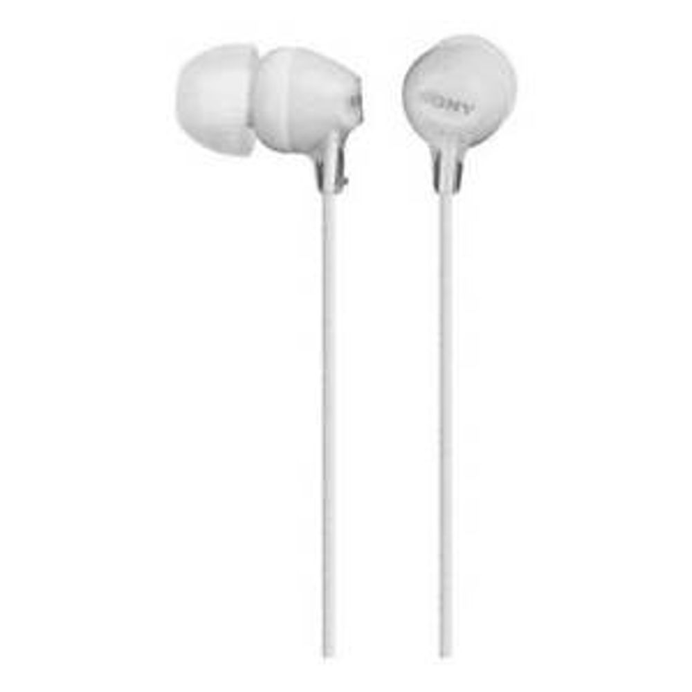 Sony slušalice EX15 bijeleIn-Ear WhiteSmartphone Mic and Control slika 1