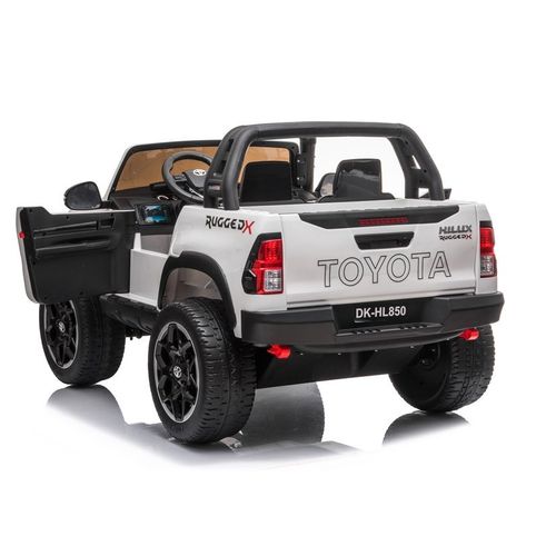 Licencirani auto na akumulator Toyota Hilux 4x4 - dvosjed - bijeli slika 4