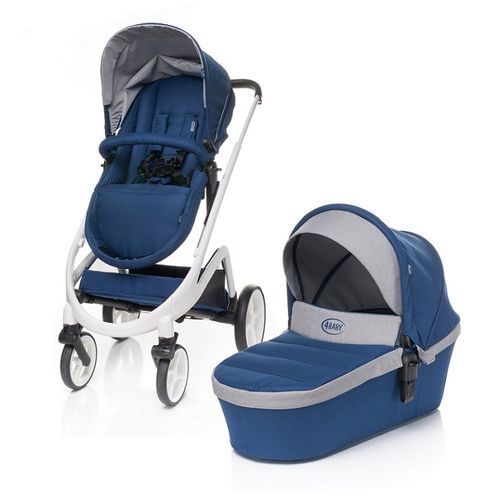 4Baby kolica 2u1 Cosmo - Navy Blue + Maxi Cosi adapteri slika 1