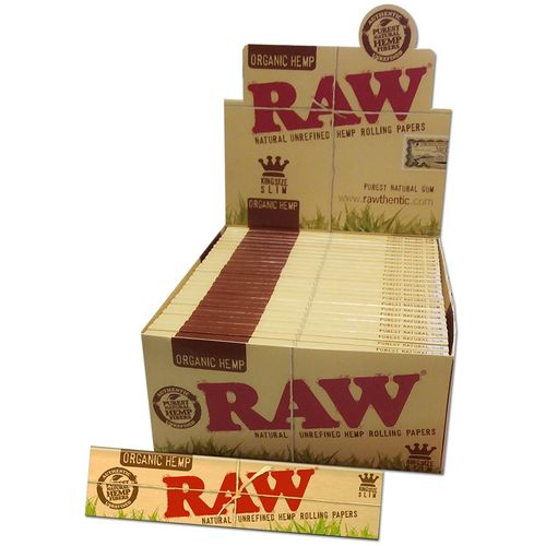 RAW Organic Hemp rizle KS Slim 50 kom  slika 1