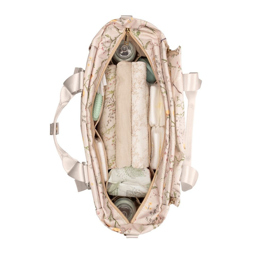 Kikka Boo Torba za mamu Florence, Secret Garden Beige slika 6