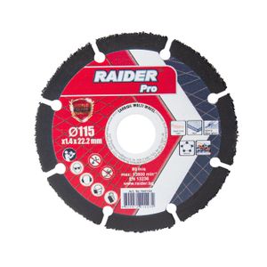 RAIDER Carbide Multi Wheel rezna ploča, 115x22,2 mm