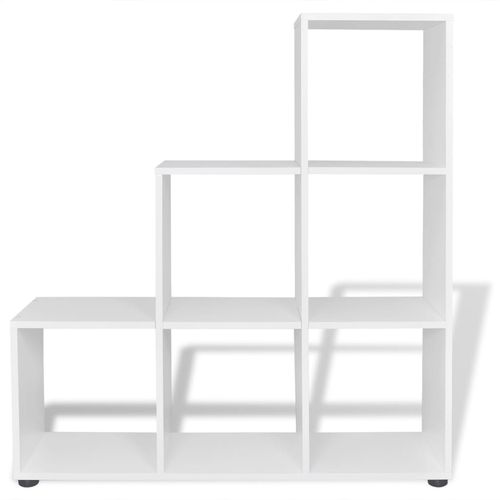 242552 Staircase Bookcase/Display Shelf 107 cm White slika 36