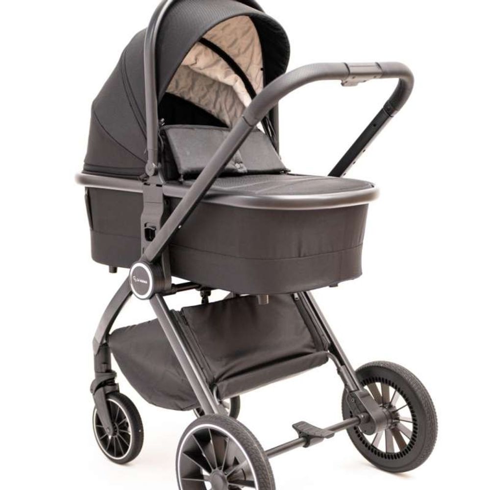 La Mama Kolica za bebe 3U1 Alvi, Black slika 1