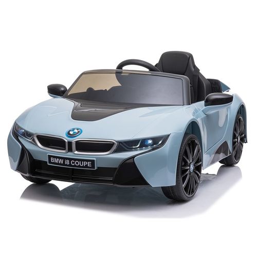 Licencirani auto na akumulator BMW i8 - svijetlo plavi slika 3