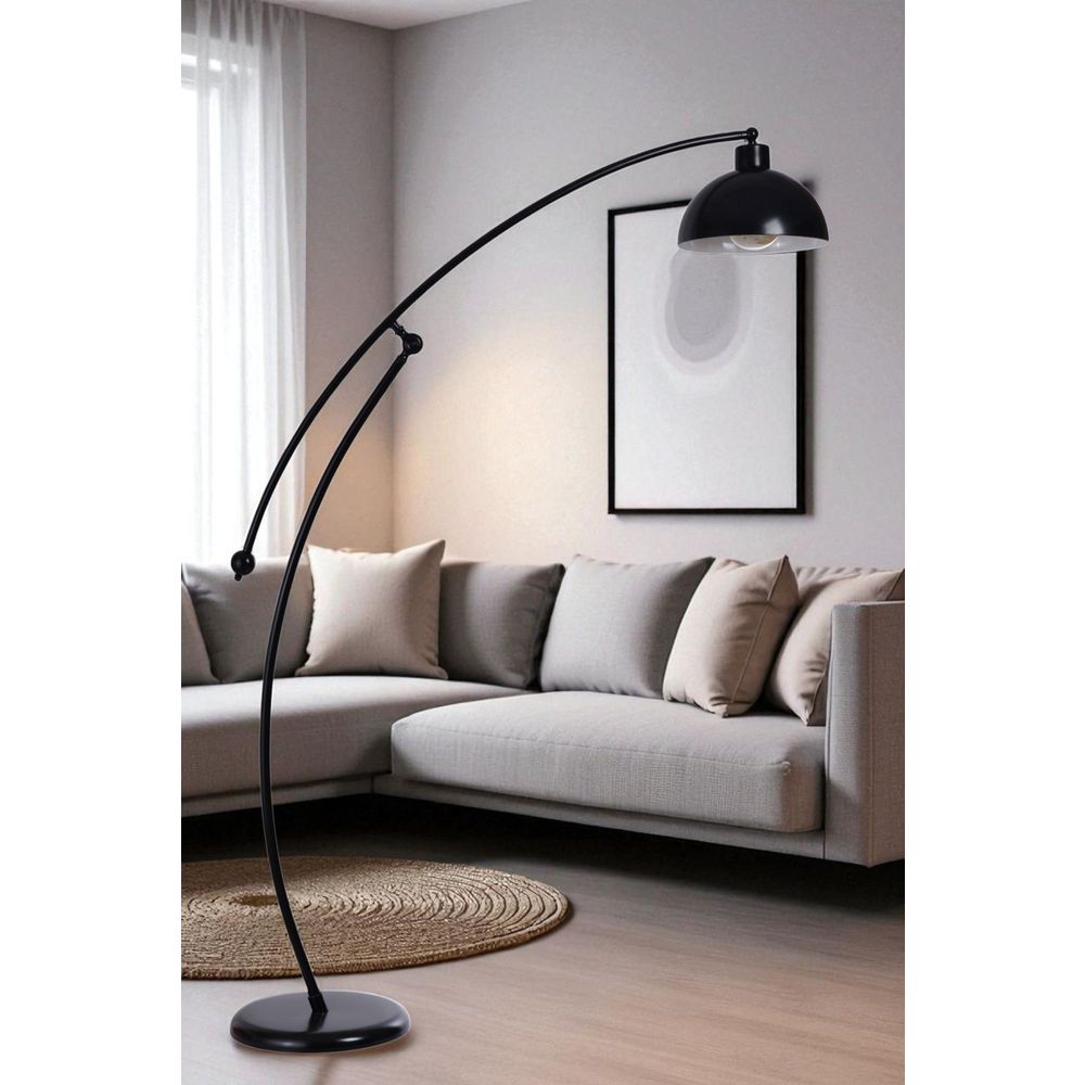 Opviq Podna lampa 545, crna slika 1