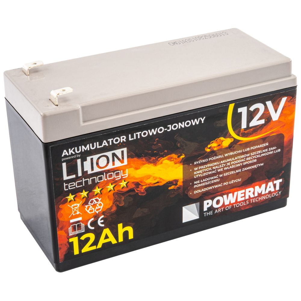 AKUMULATOR Li-Ion 12AH 12V PM-AKLJ-12V12AM slika 1