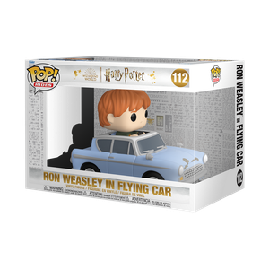 Funko Pop Ride Deluxe: Harry Potter 20. obljetnica - Ron s Automobilom