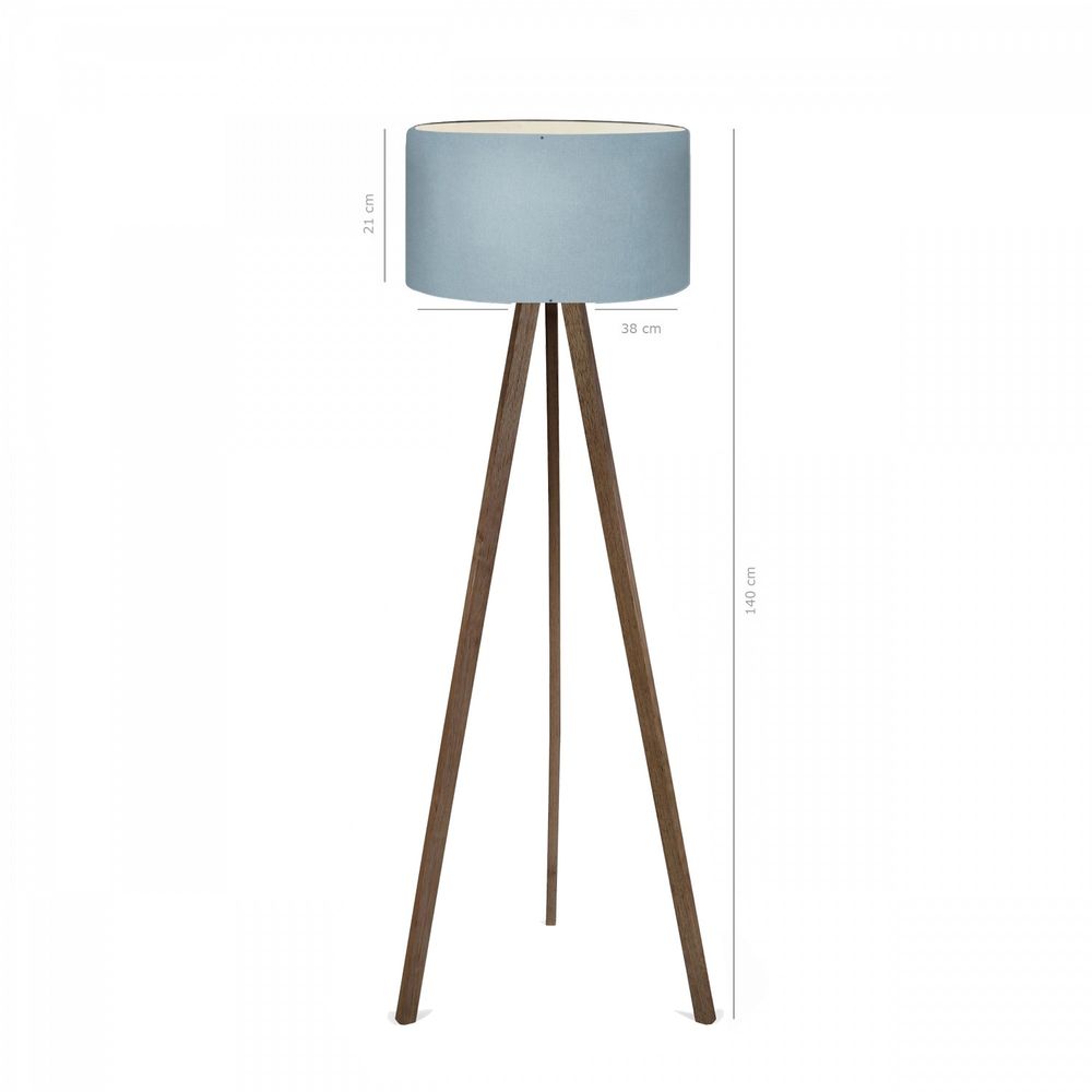 Podna Lampa AYD-2811 - Plava i Braon slika 3