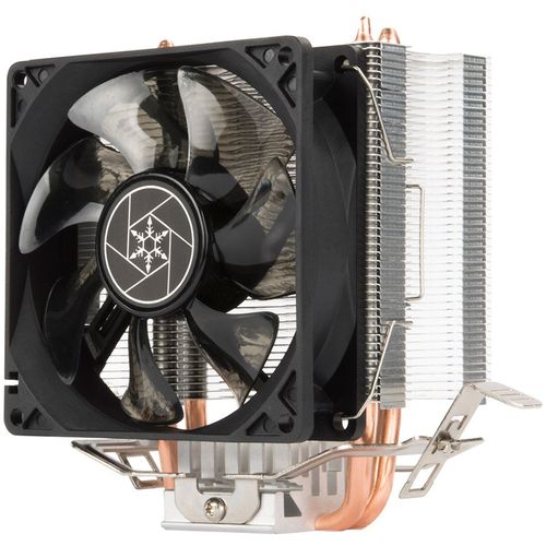 SilverStone SST-KR02 Kryton CPU Cooler, Silent hydraulic bearing 92mm fan, Intel LGA 775/115x/1200/1366 AMD Socket AM4/AM3/AM2/FM2/FM1 slika 1