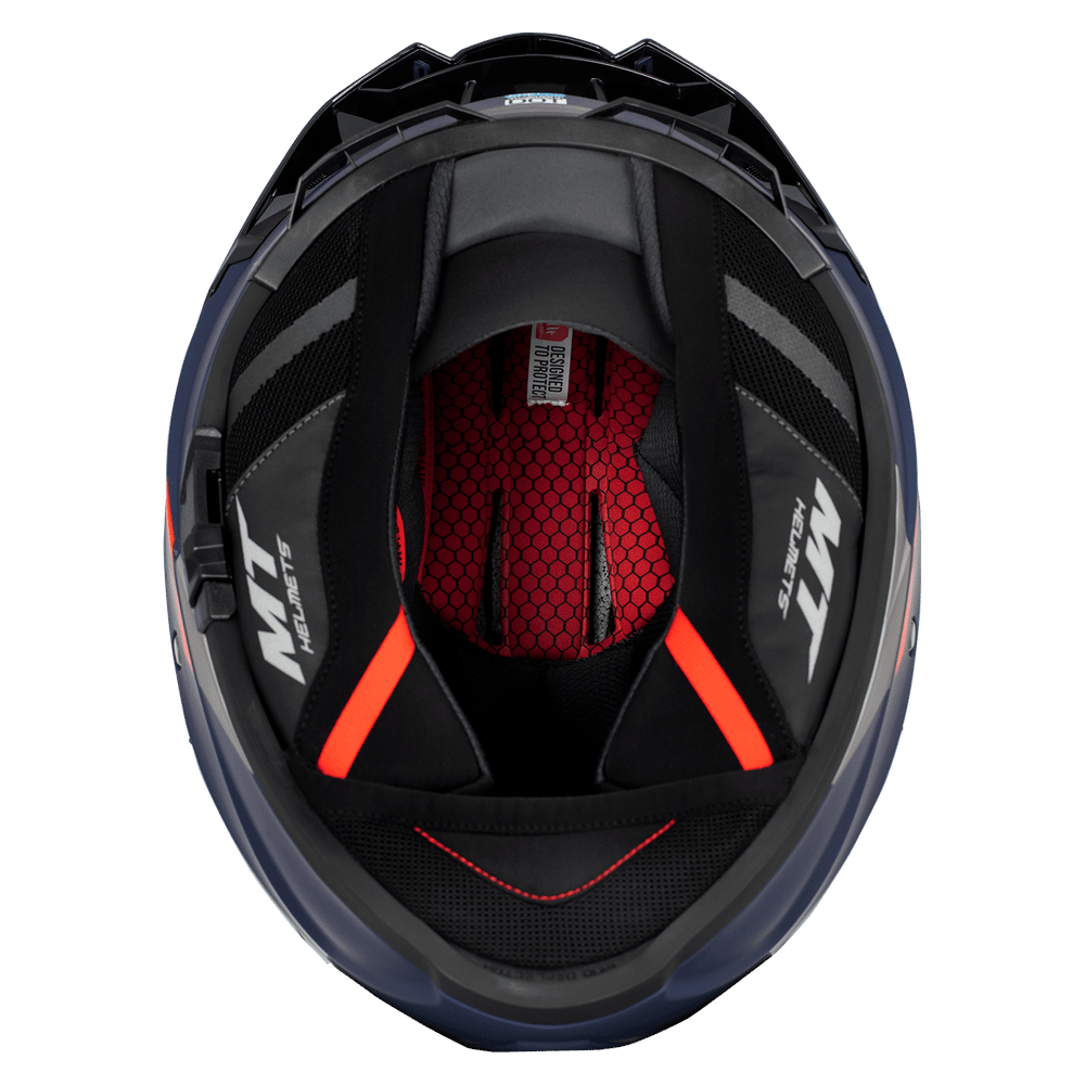 MT Helmets Thunder 4 SV Solid A7 Matt Blue slika 4