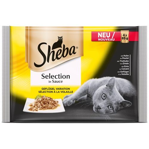 SHEBA Selection Multipack, perad u umaku, 4x85 g slika 1