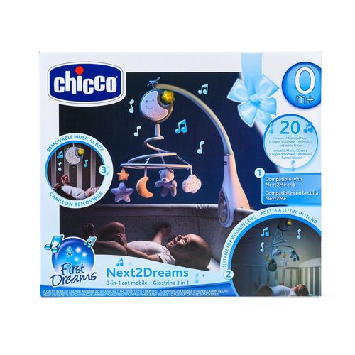 Chicco Next2 Dreams vrteška plava slika 1