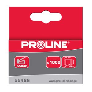 PROLINE KLAMERICE TIP R/50 8MM 12,7*0,7MM 1000KOM 55428