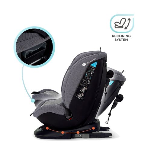 Kinderkraft autosjedalica XPEDITION 0-36 kg Isofix, siva slika 31