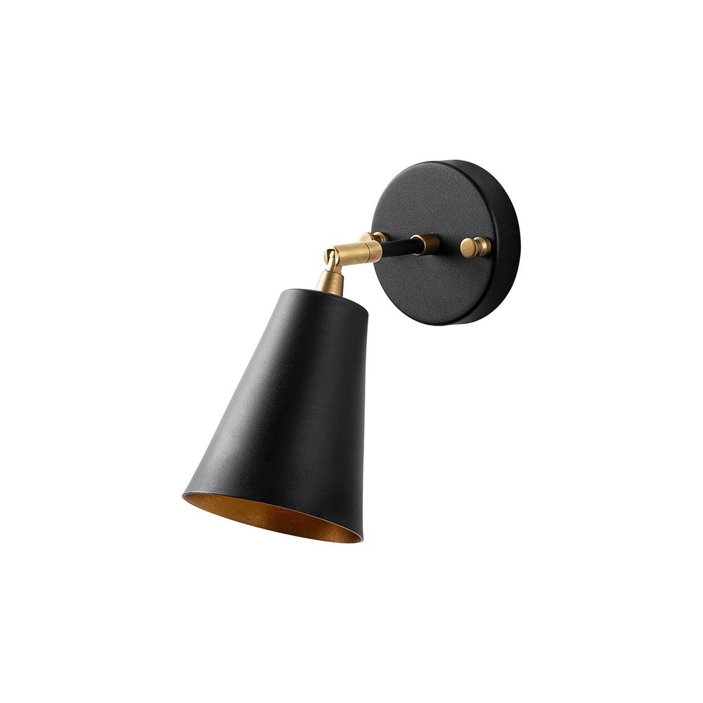 Zidna lampa Evander - 13191 u crno-zlatnoj boji slika 5