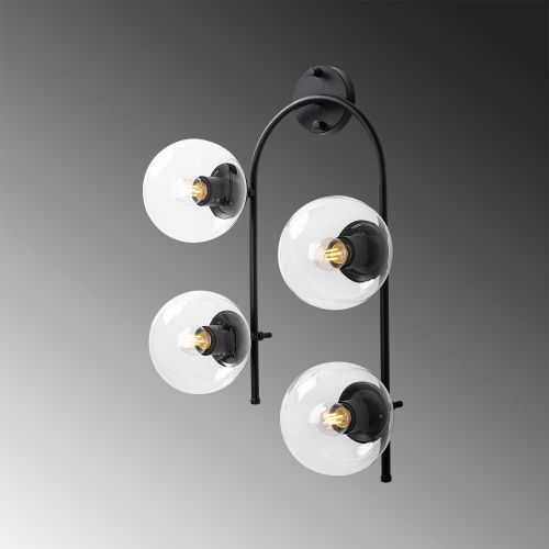 Jewel - 10590 Black Wall Lamp slika 4