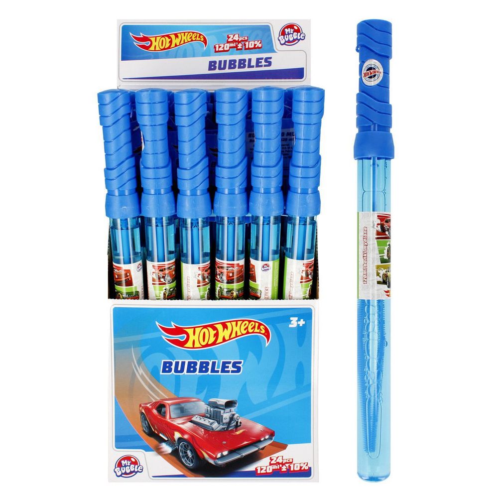 Puhalica balončića od sapunice Hot Wheels 120ml, 1kom slika 1