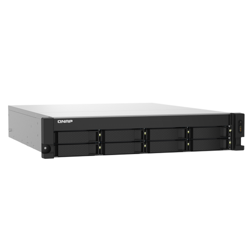 QNAP TS-832PXU-RP NAS server za 8 diskova, 4GB RAM, 2x 10Gb SFP+, 2x 2.5Gb mreža slika 3