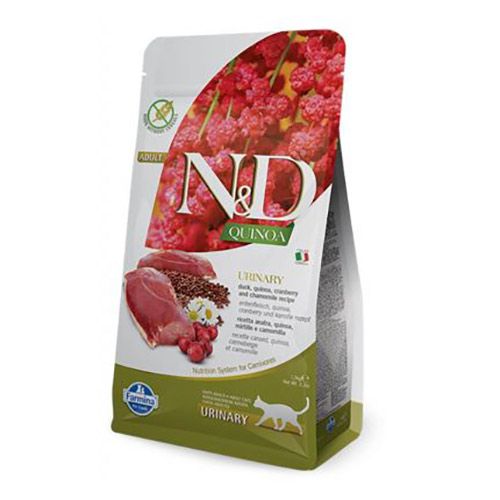 N&D Cat Quinoa Urinary Pačetina i Brusnica 300g slika 1