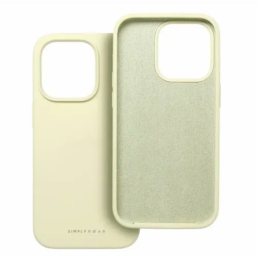 Roar Cloud-Skin Case – za iPhone 14 Light Yellow slika 4